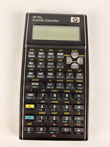 Hewlett packard 35s - packard, hp-35s