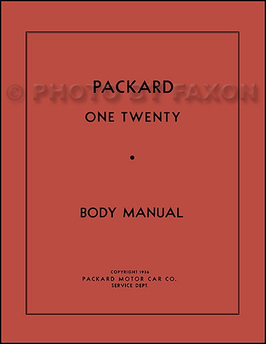 Packard 120 body repair shop - body,
